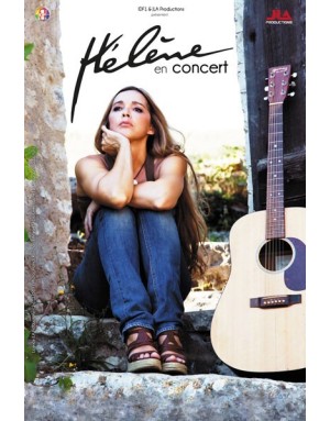 Affiche Hélène concert 2012 - Pliée