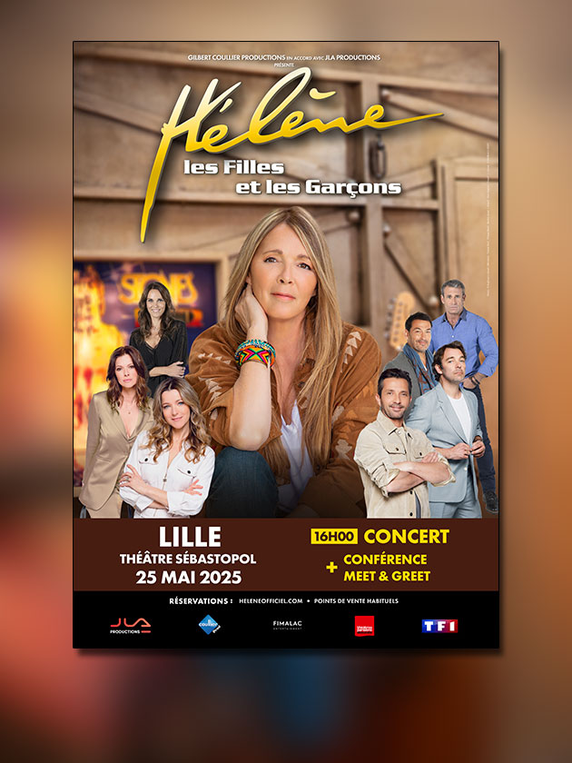 Hélène, les Filles et les Garçons en concert le 25 mai 2025 !